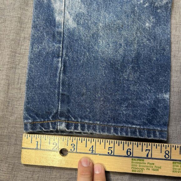 Vintage 70s/80s Levi’s Orange Tab Distressed Denim Jeans 24x31 USA - Picture 14 of 16